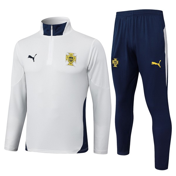 Sudadera De Training Portugal 2025-2026 Blanco 5